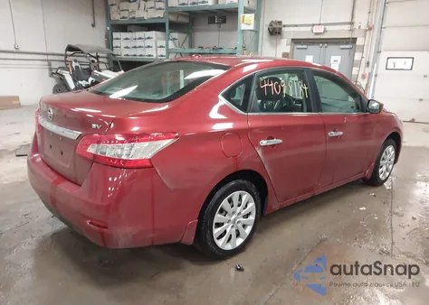 2015 Nissan Sentra Sv z USA, uszkodzony, nr VIN 3N1AB7AP2FY333787
